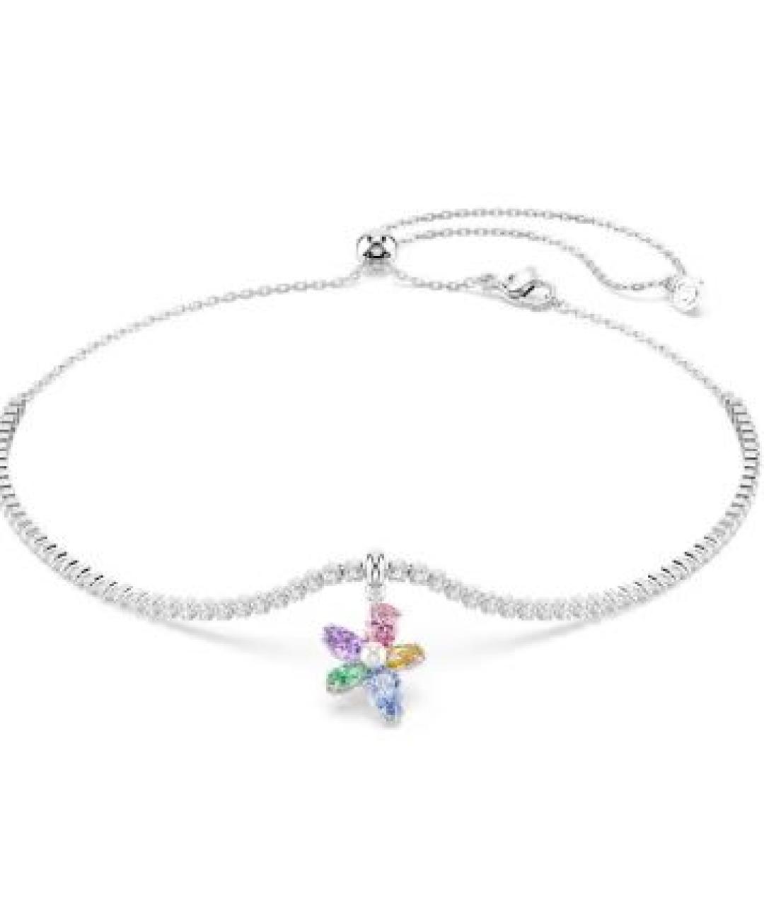 SWAROVSKI Серебряное латунное колье, фото 1