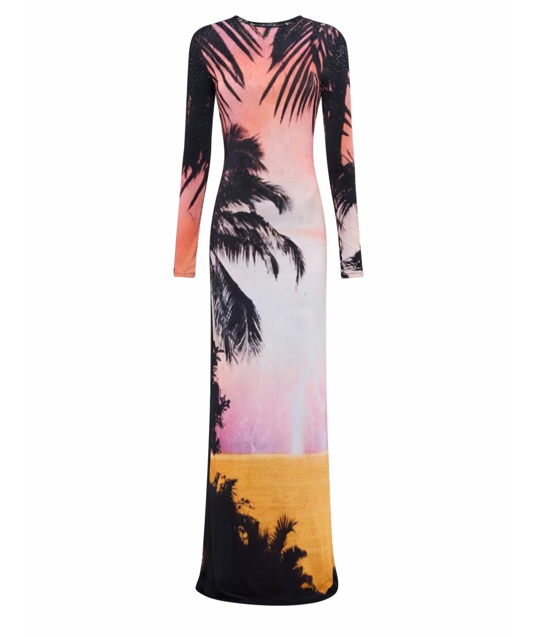 PACO RABANNE Мульти вискозное повседневное платье, фото 1