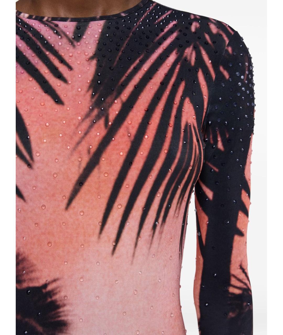 PACO RABANNE Мульти вискозное повседневное платье, фото 4