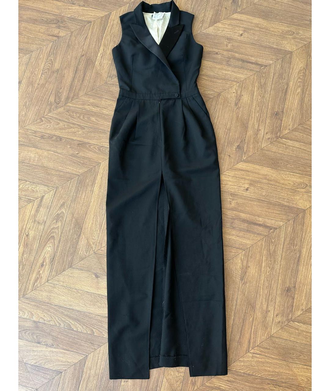 ALEXANDER MCQUEEN Черное коктейльное платье, фото 5