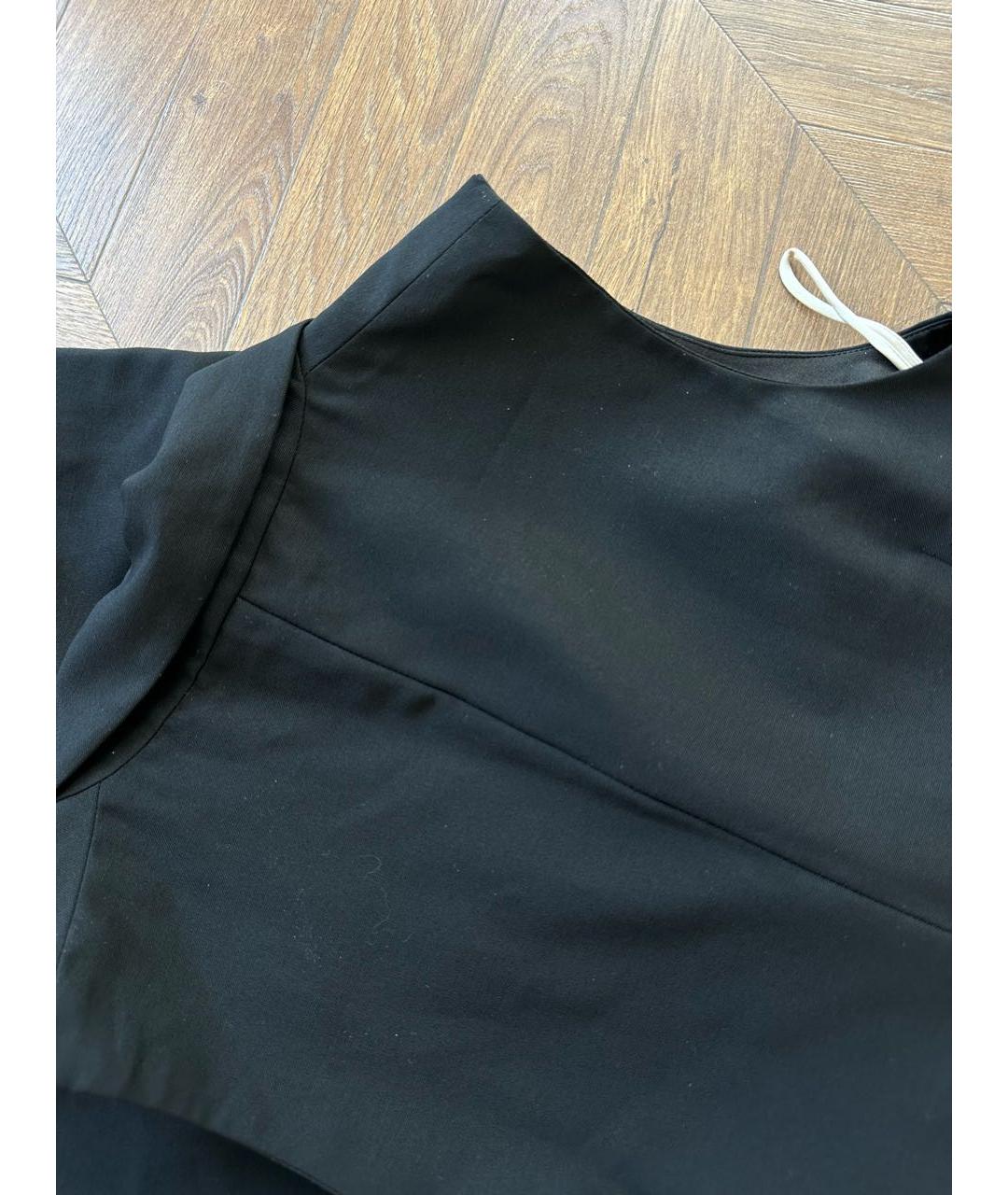 ALEXANDER MCQUEEN Черное коктейльное платье, фото 4