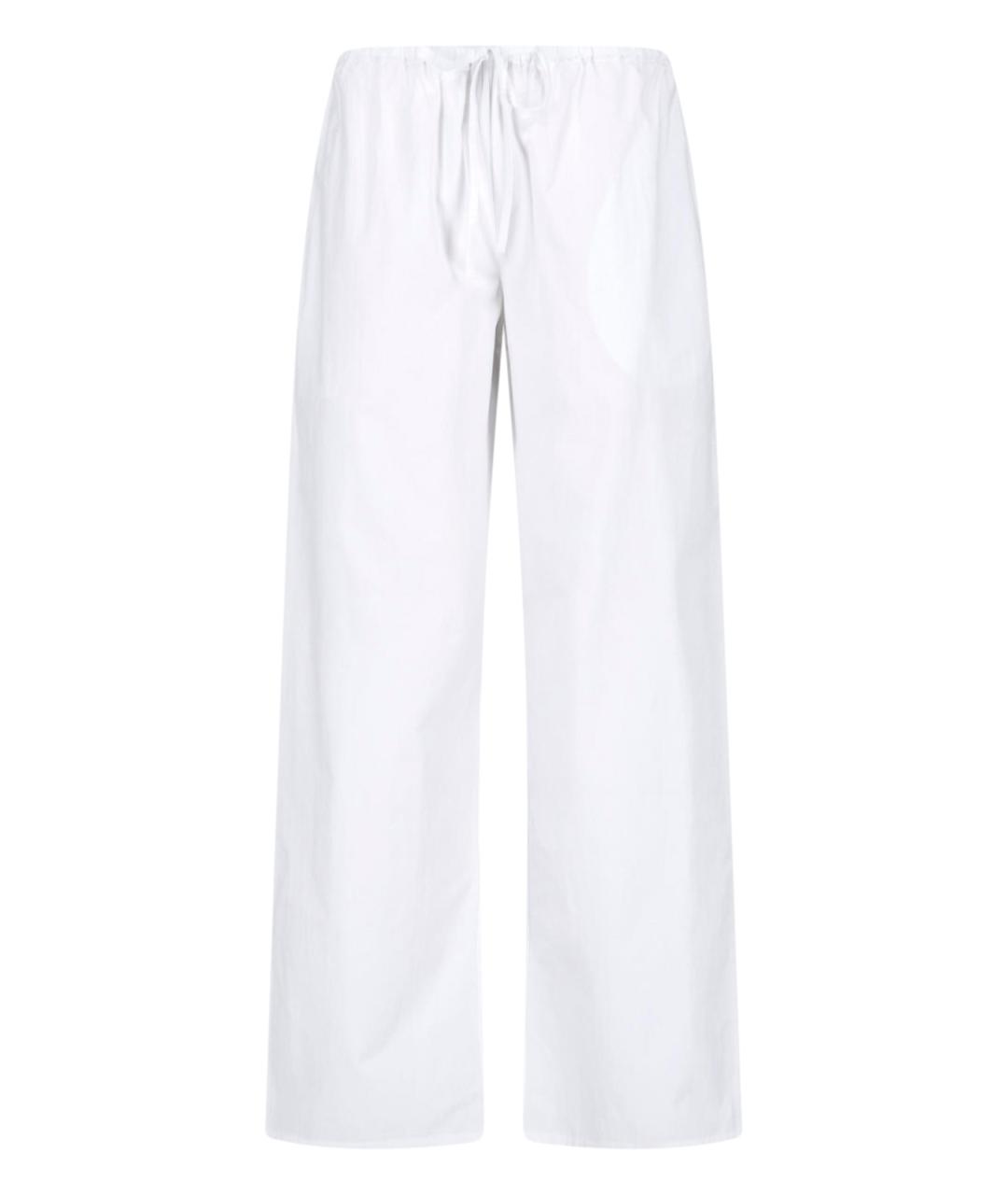 MATTEAU Белые прямые брюки, фото 1