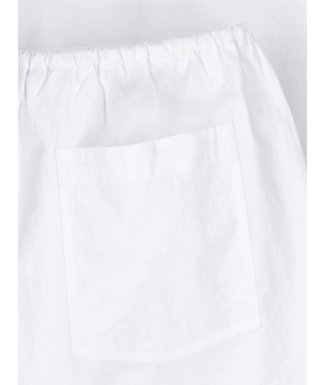 MATTEAU Белые прямые брюки, фото 4