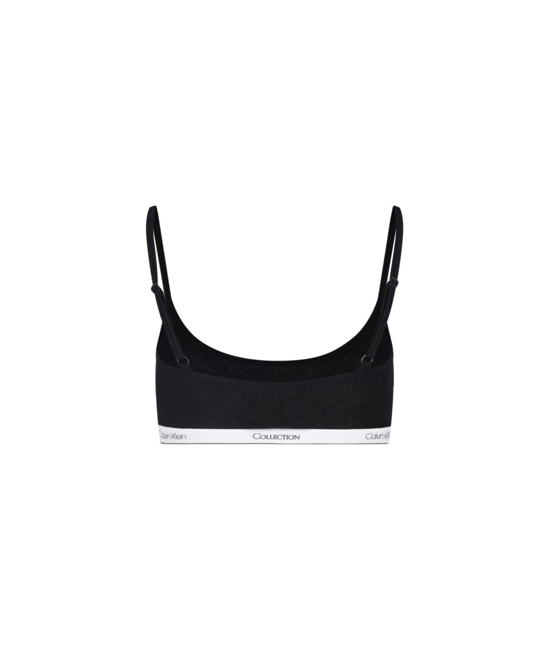 CALVIN KLEIN Черный бюстгалтеры, фото 2