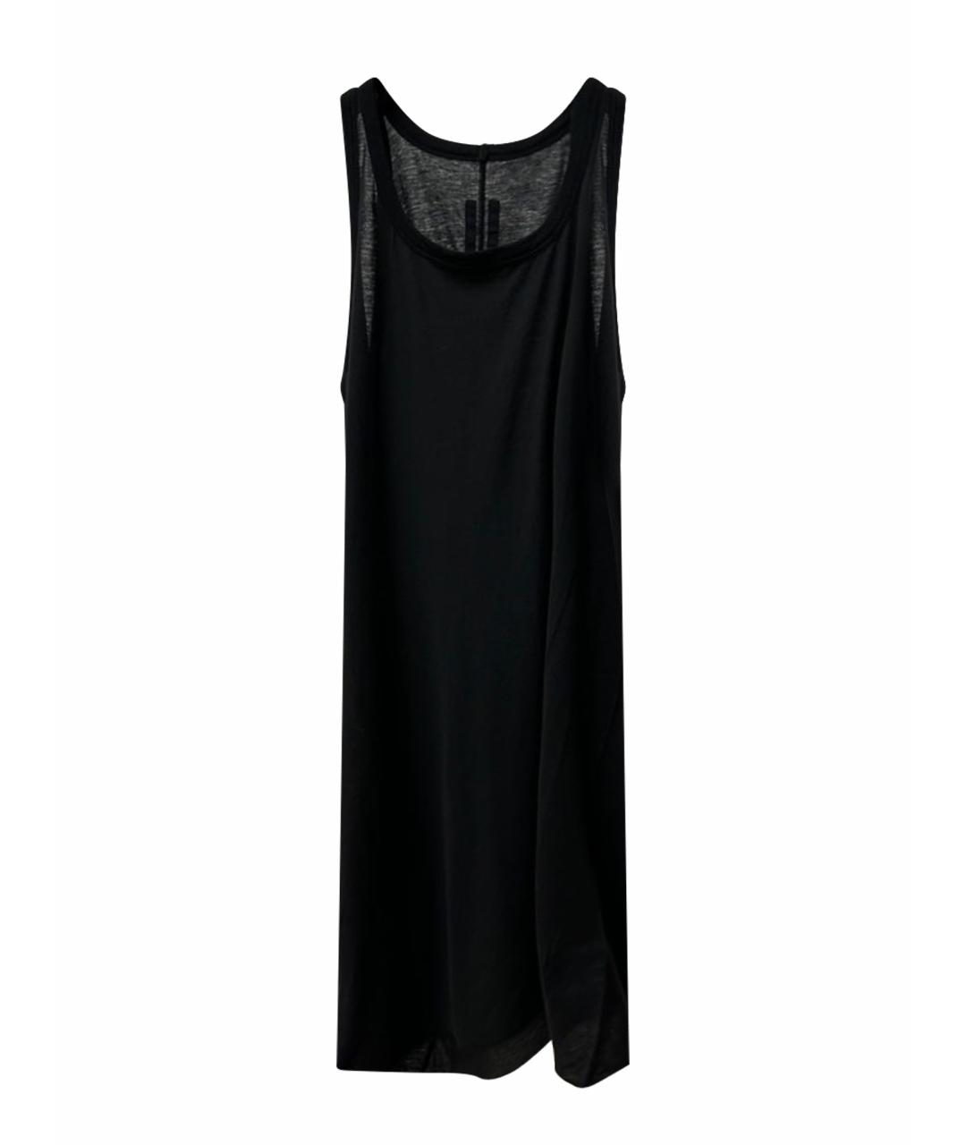 RICK OWENS DRKSHDW Черная хлопковая майка, фото 1