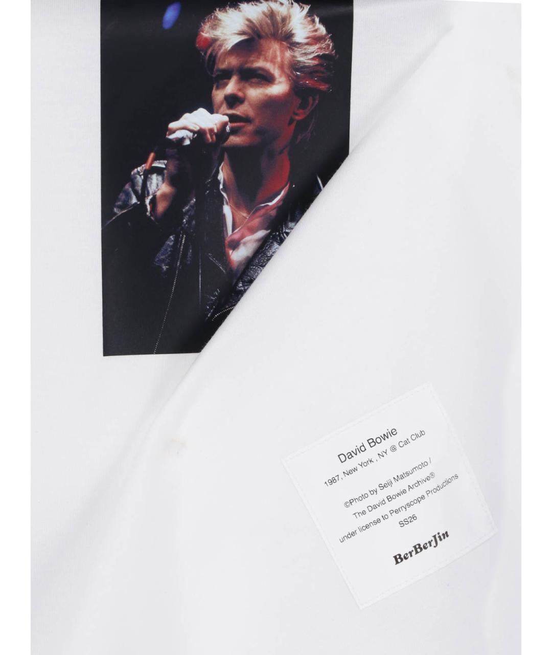 JUNYA WATANABE Белая хлопковая футболка, фото 3