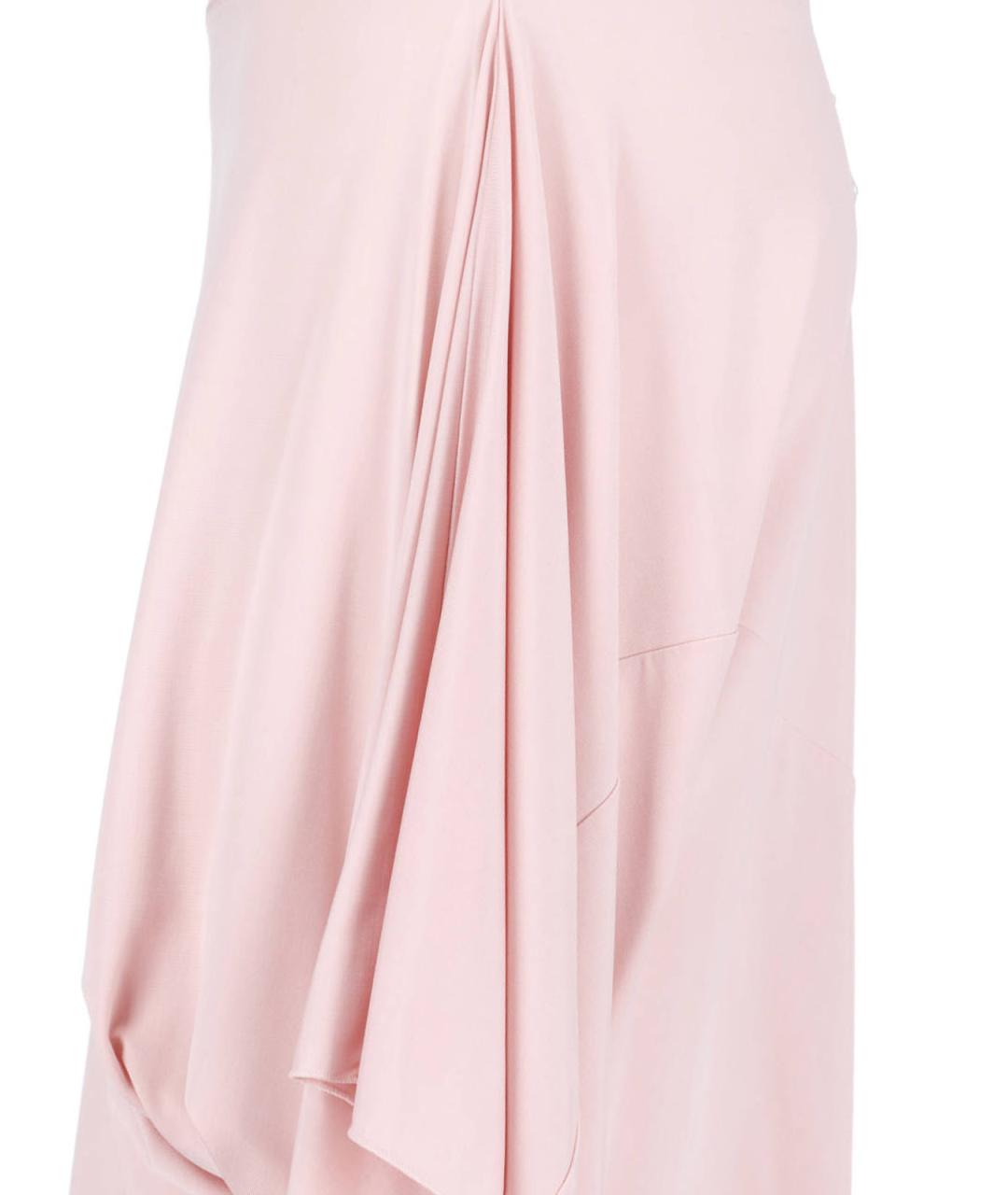 MAISON MARGIELA Розовая вискозная юбка миди, фото 4