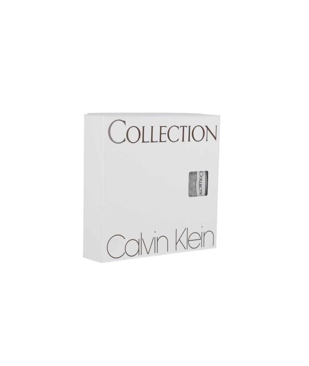 CALVIN KLEIN Серые хлопковые леггинсы и велосипедки, фото 5