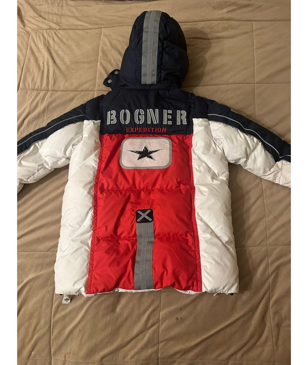 BOGNER Черный полиэстеровый пуховик, фото 2