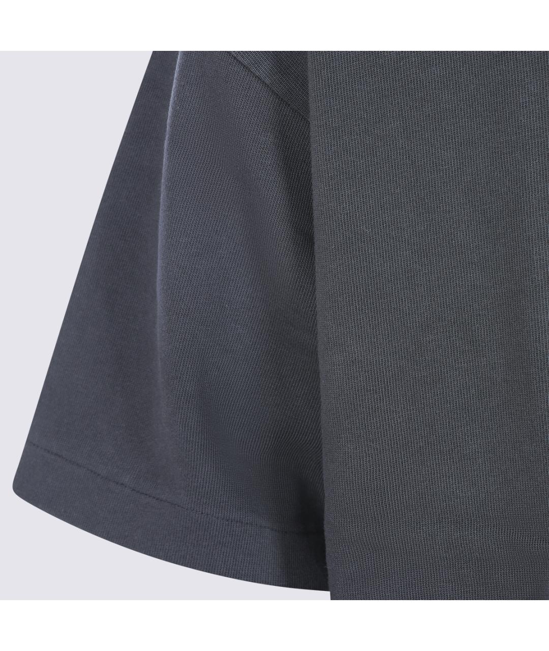 FEAR OF GOD ESSENTIALS Серая хлопковая футболка, фото 4