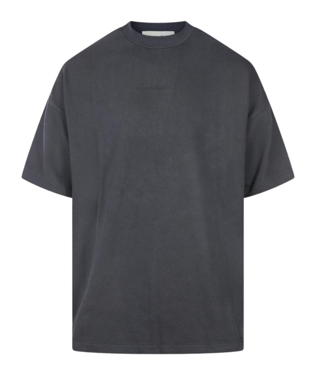 FEAR OF GOD ESSENTIALS Серая хлопковая футболка, фото 1