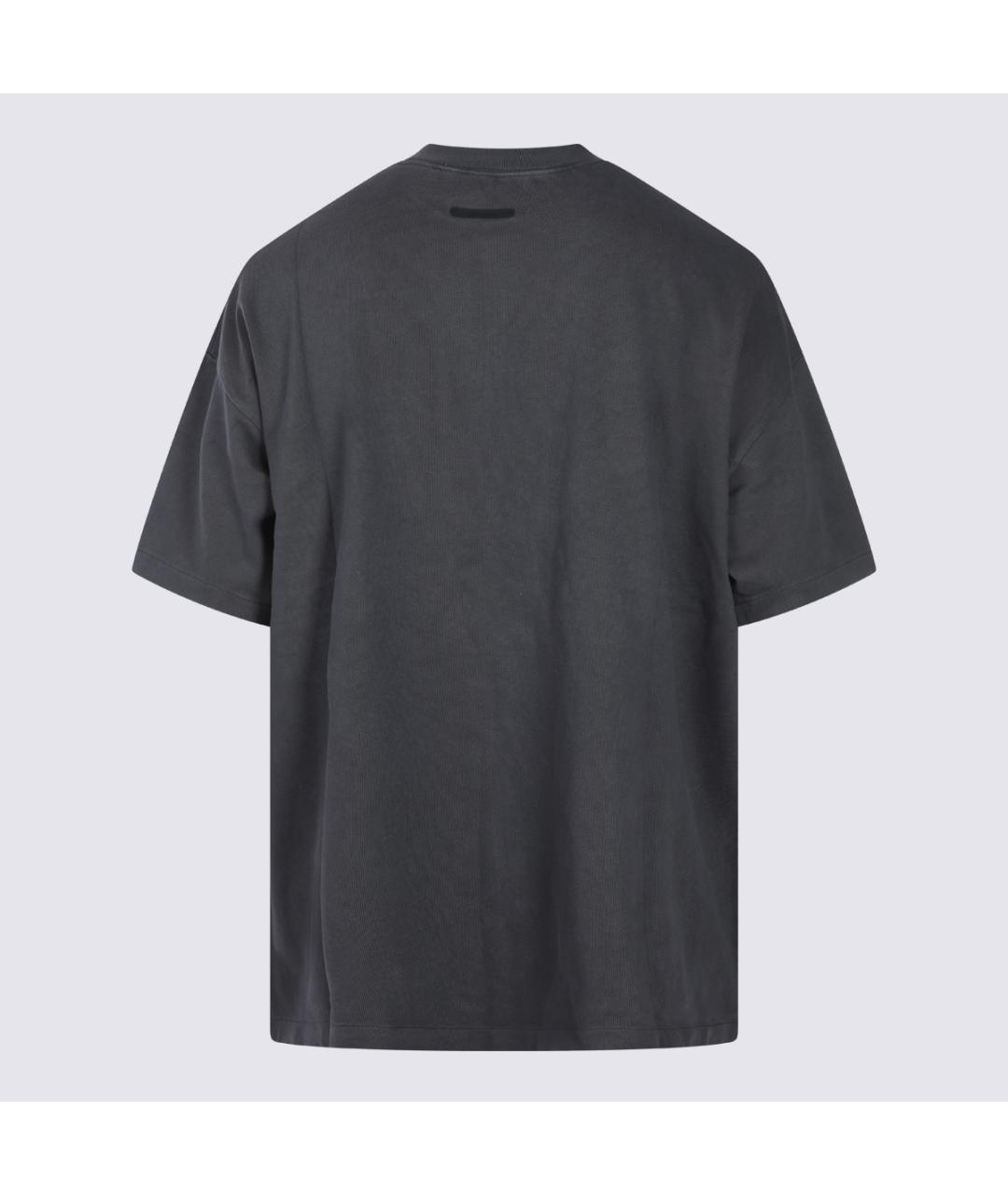 FEAR OF GOD ESSENTIALS Серая хлопковая футболка, фото 2
