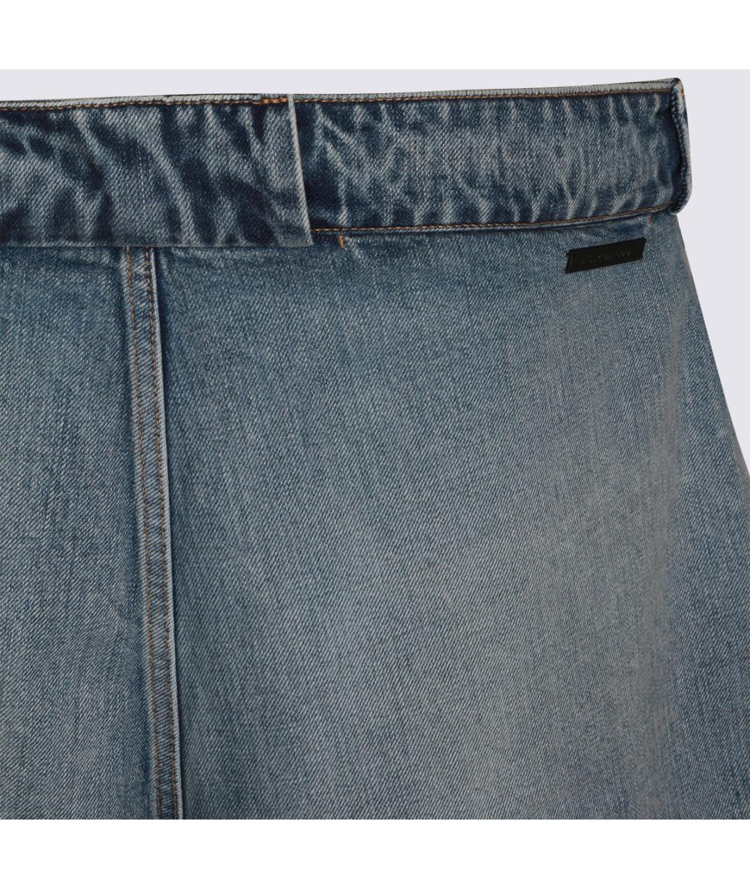 FEAR OF GOD Синие хлопковые шорты, фото 4