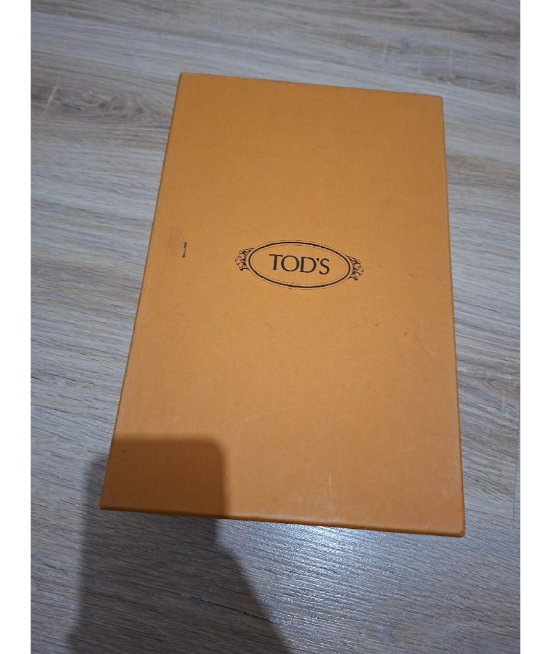 TOD'S Черные туфли из лакированной кожи, фото 8