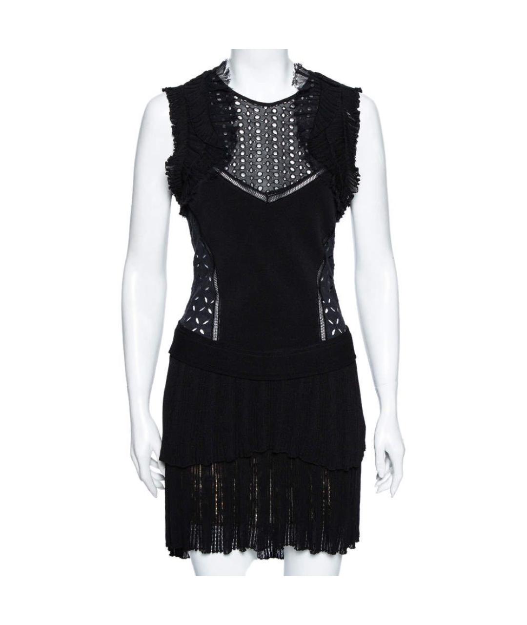 ROBERTO CAVALLI Черное коктейльное платье, фото 7