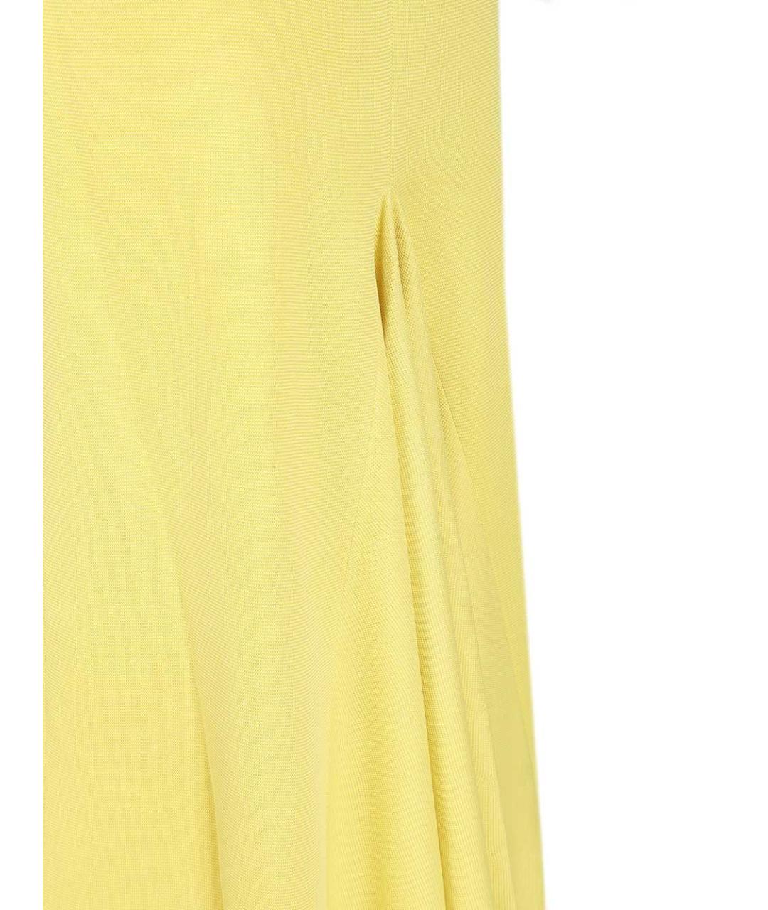 JACQUEMUS Желтое полиэстеровое повседневное платье, фото 5