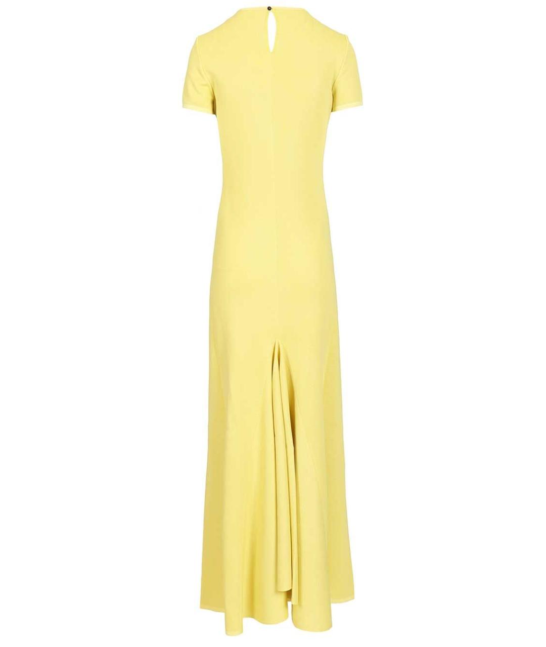 JACQUEMUS Желтое полиэстеровое повседневное платье, фото 2