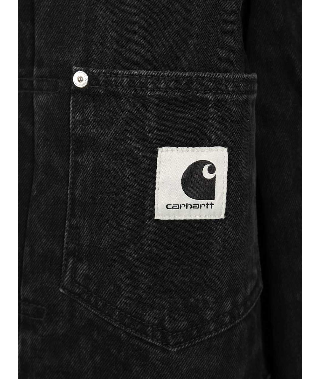 CARHARTT WIP Черная хлопковая куртка, фото 5