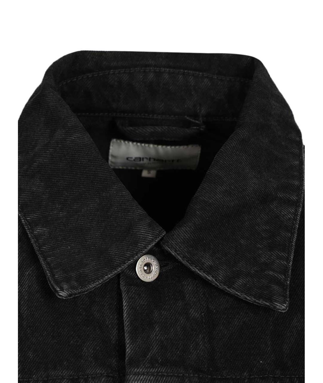 CARHARTT WIP Черная хлопковая куртка, фото 4