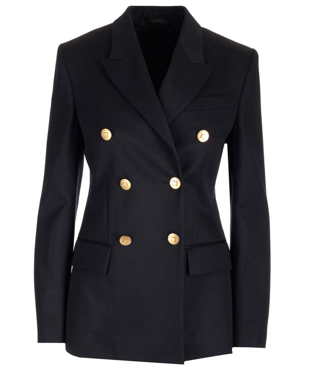 GIVENCHY Темно-синий шерстяной жакет/пиджак, фото 1