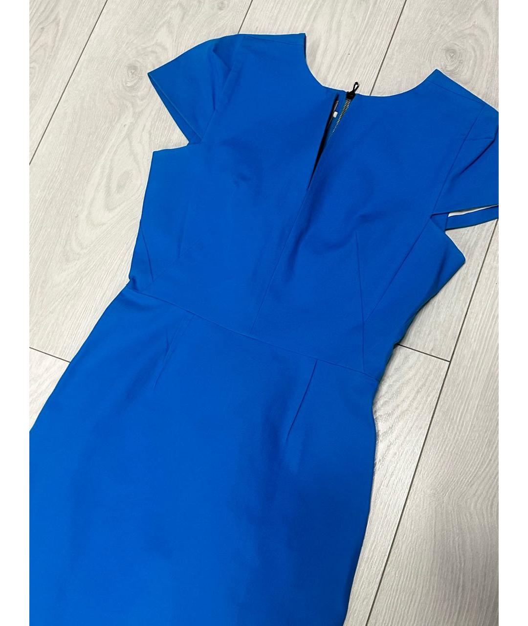 ROLAND MOURET Синее вечернее платье, фото 2