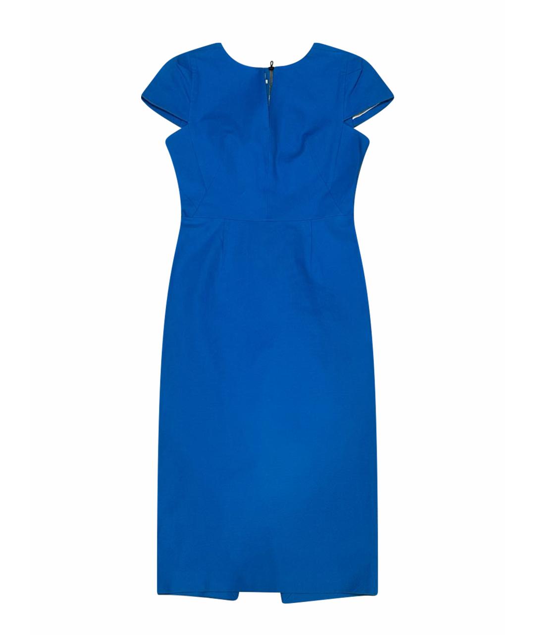 ROLAND MOURET Синее вечернее платье, фото 1