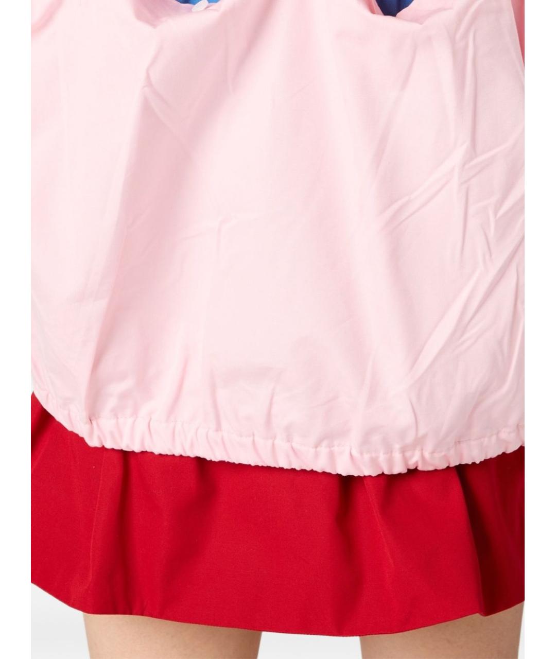 MIU MIU Розовая хлопковая куртка, фото 3