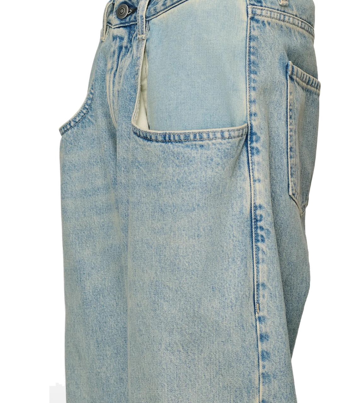 MAISON MARGIELA Хлопковые прямые джинсы, фото 2