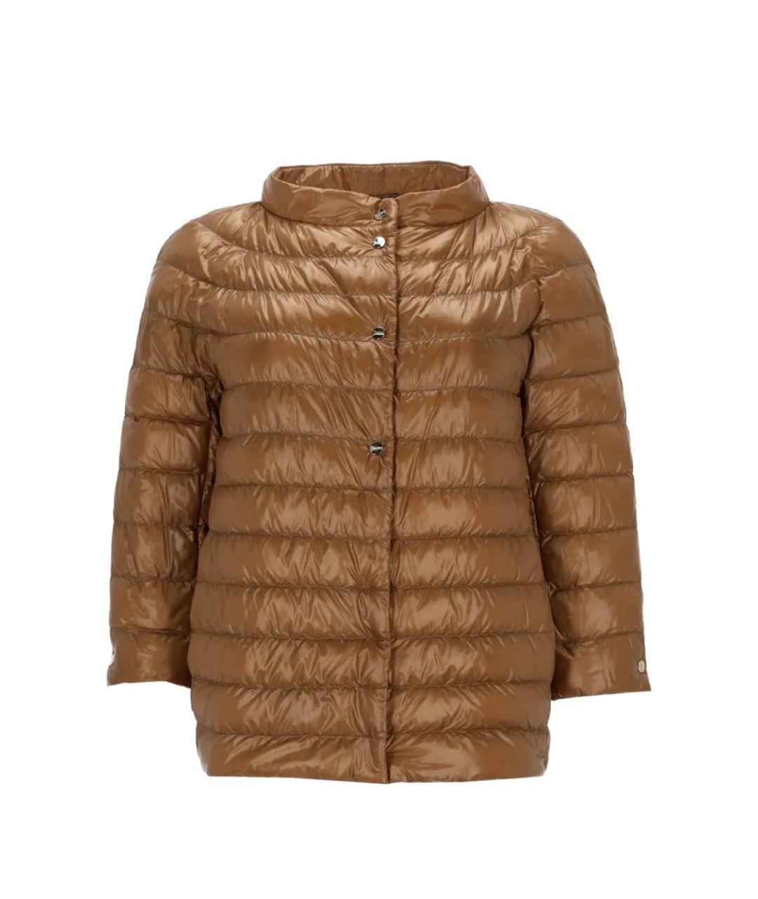 HERNO Бежевая полиамидовая куртка, фото 3