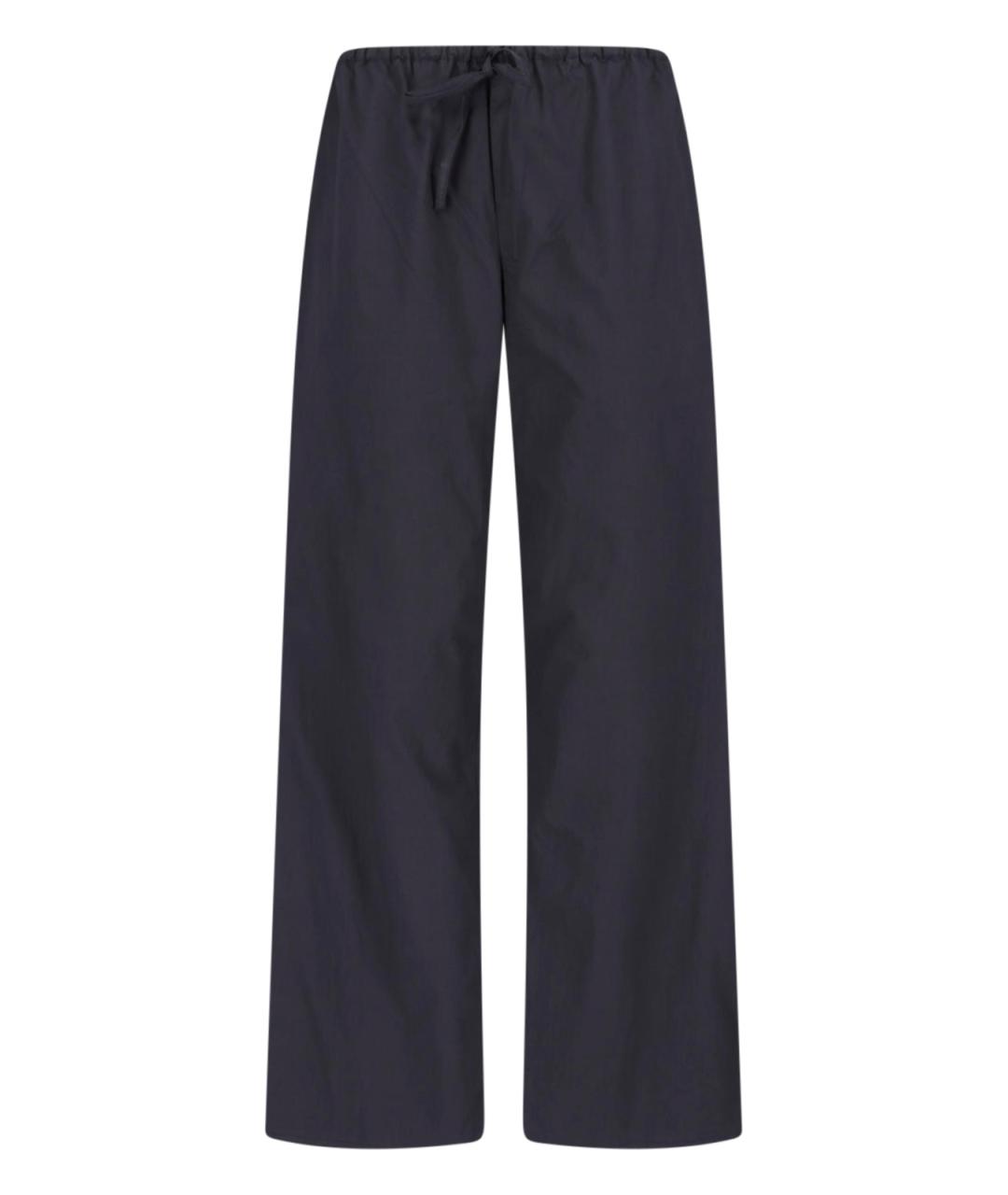 MATTEAU Черные прямые брюки, фото 1