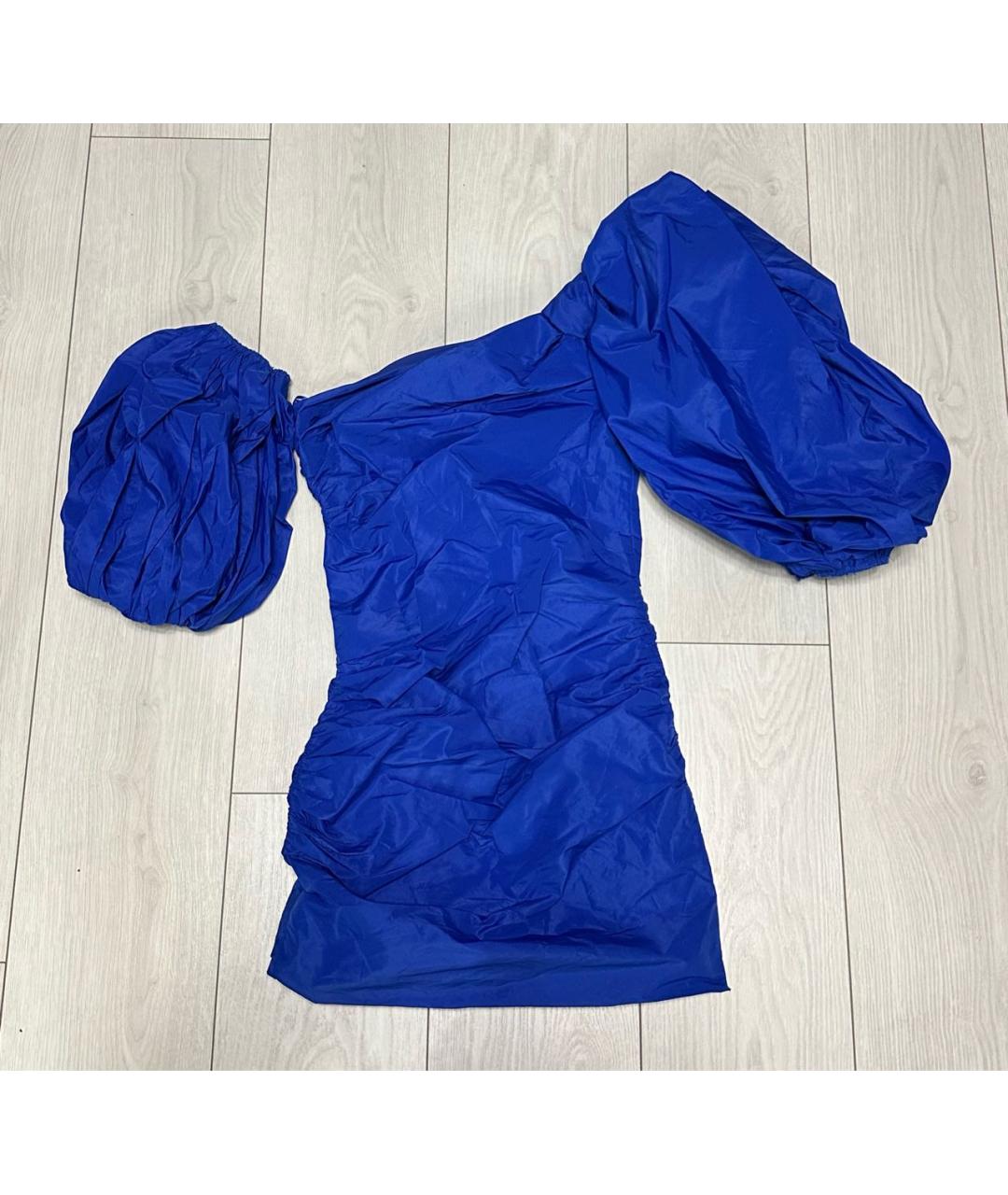 PINKO Синее коктейльное платье, фото 3