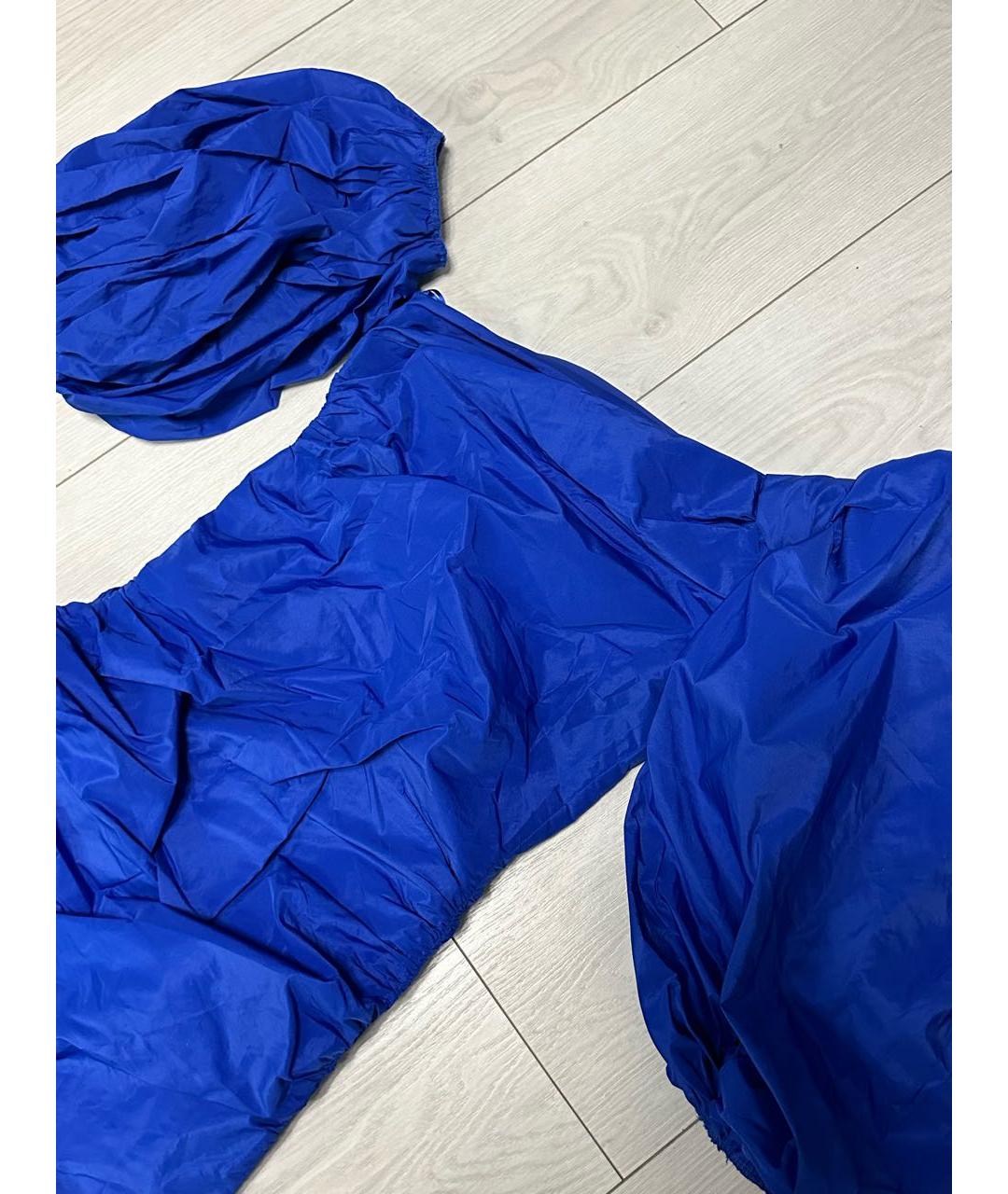 PINKO Синее коктейльное платье, фото 4