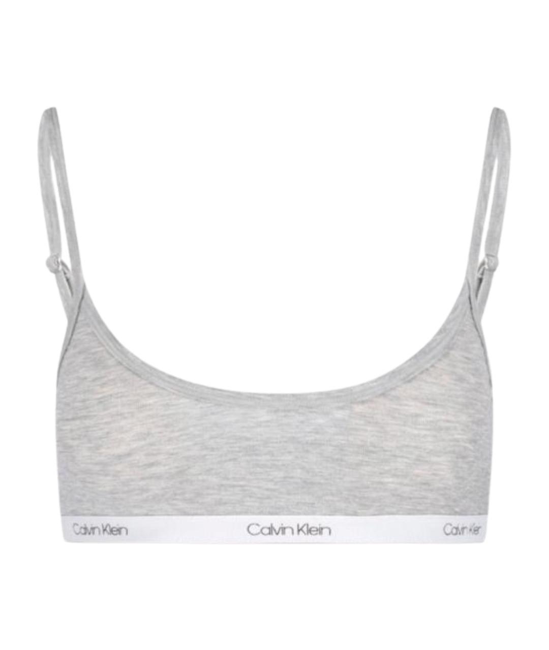 CALVIN KLEIN Серый бюстгалтеры, фото 1