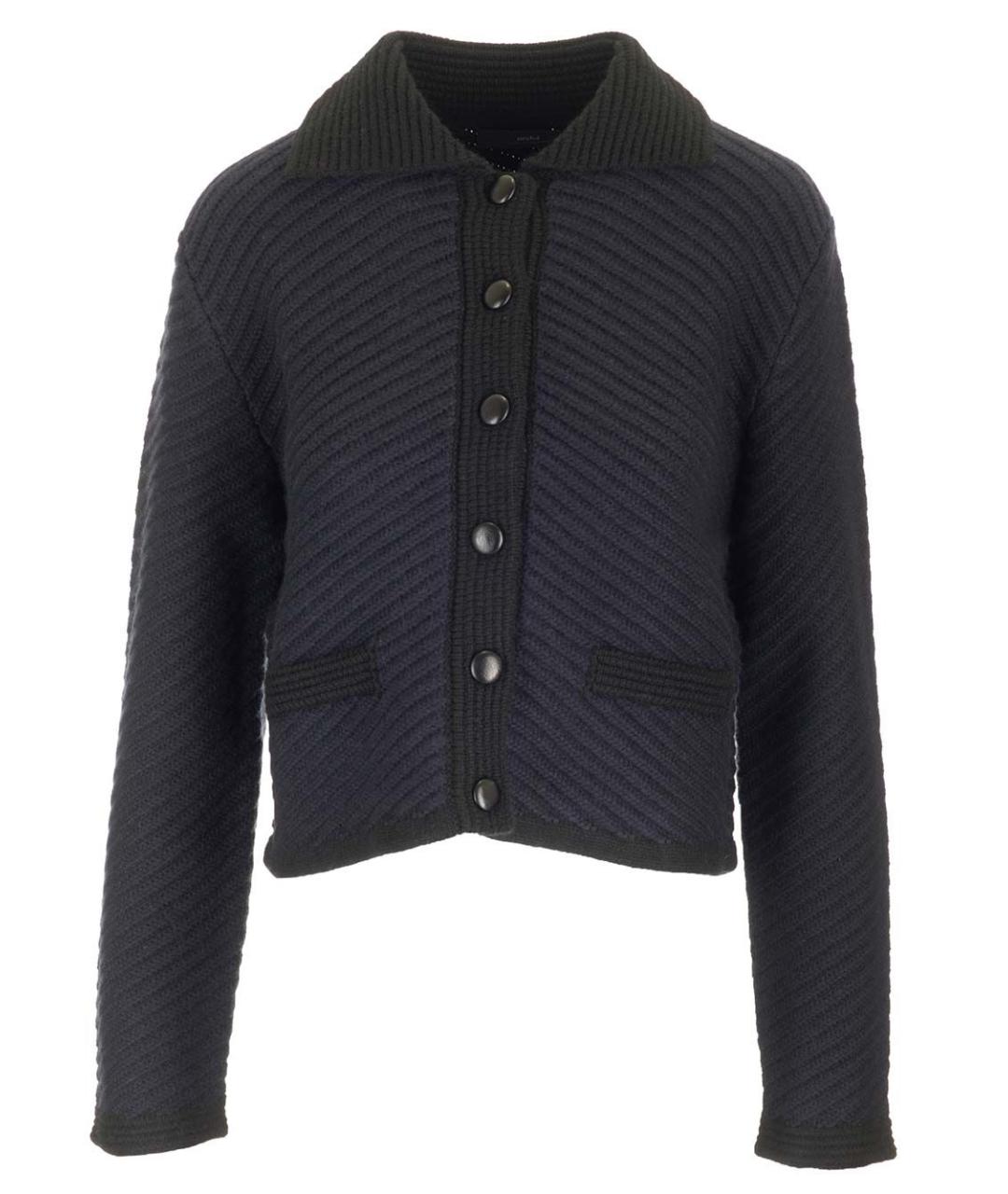 Arch4 Темно-синий кашемировый кардиган, фото 1