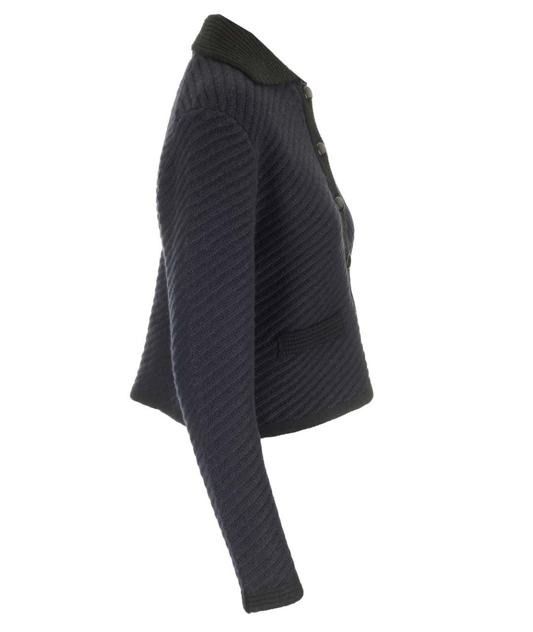 Arch4 Темно-синий кашемировый кардиган, фото 3