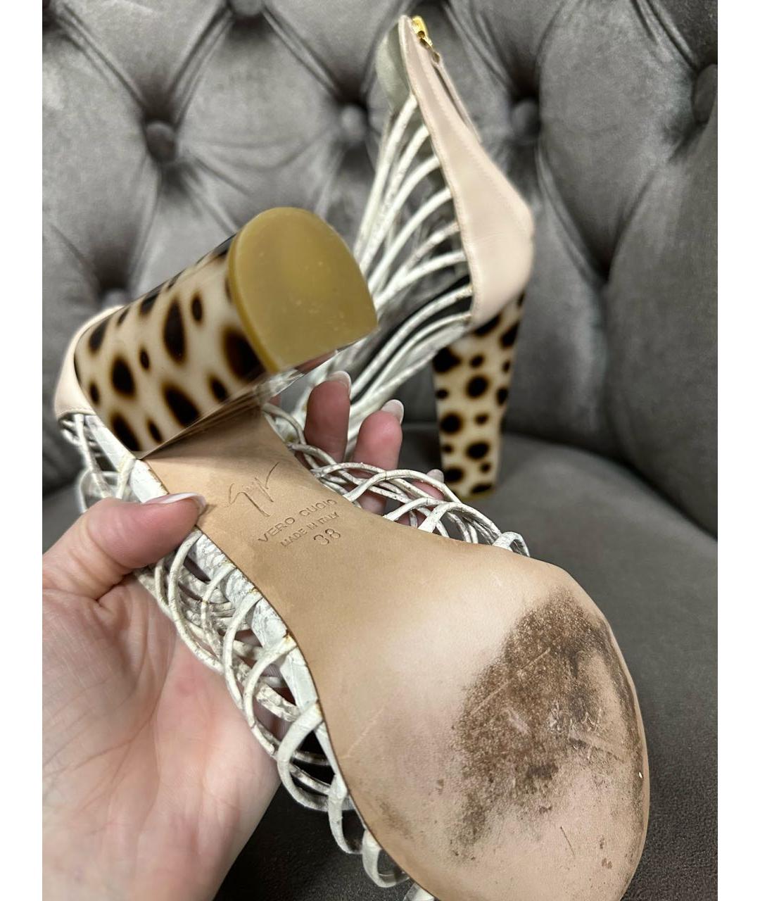 GIUSEPPE ZANOTTI DESIGN Мульти босоножки, фото 3