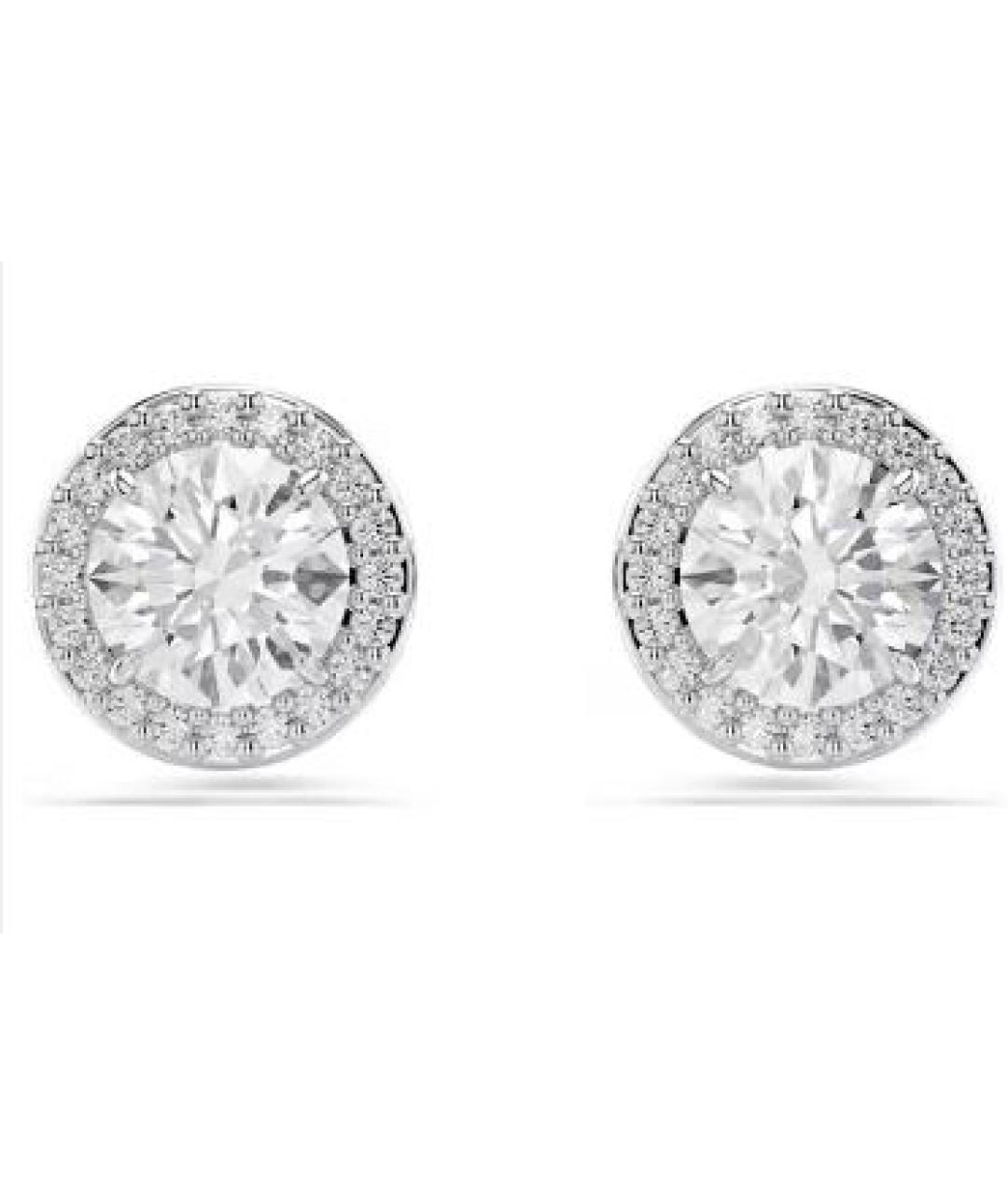 SWAROVSKI Серебряные металлические серьги, фото 1