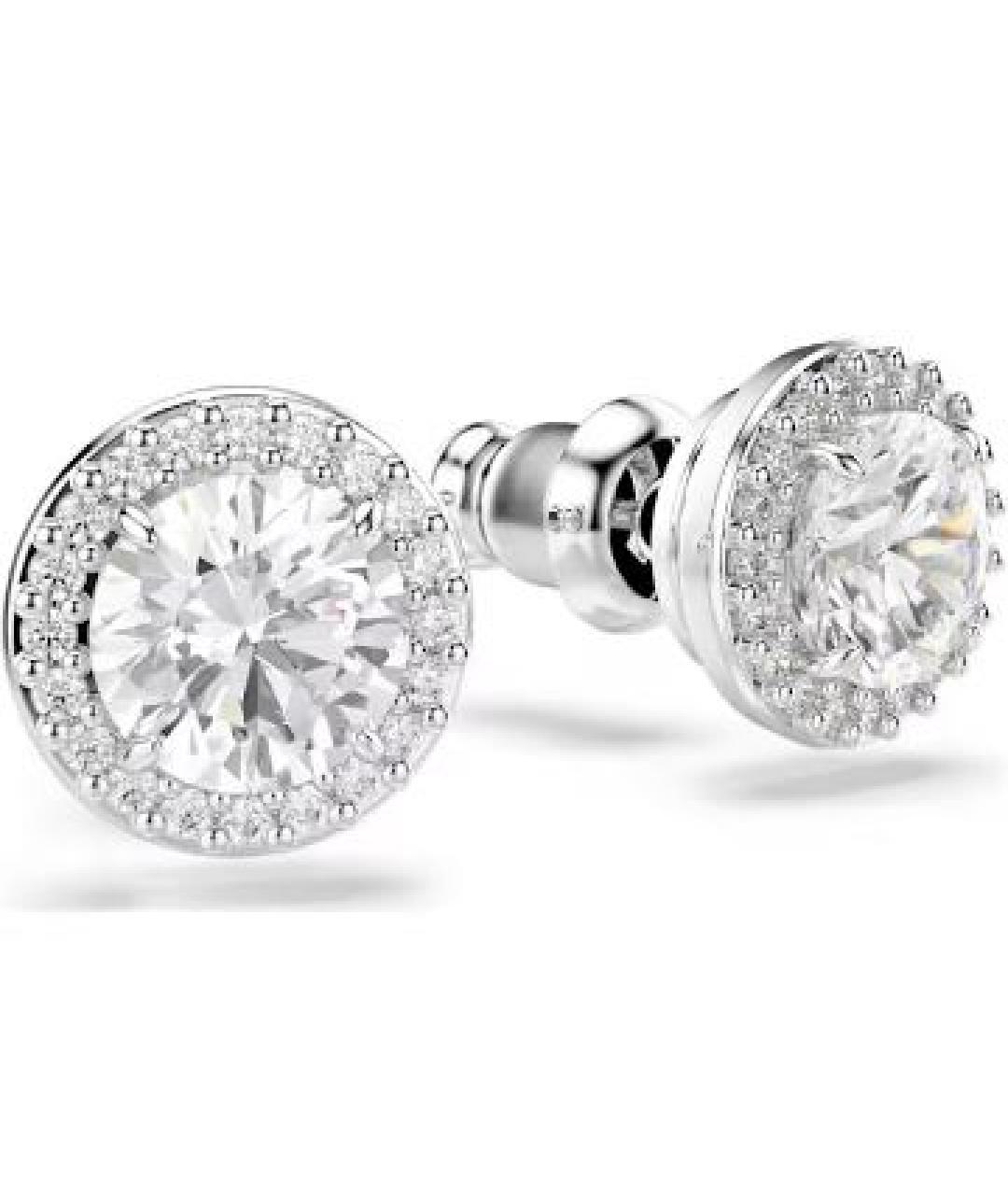 SWAROVSKI Серебряные металлические серьги, фото 2