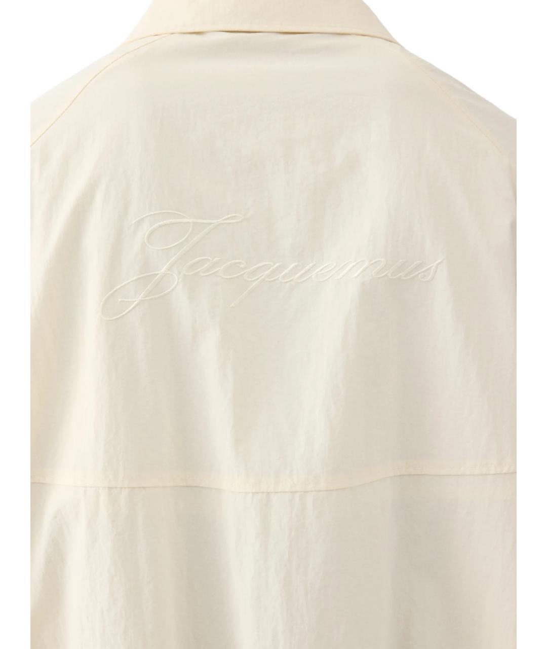 JACQUEMUS Белая полиамидовая куртка, фото 3