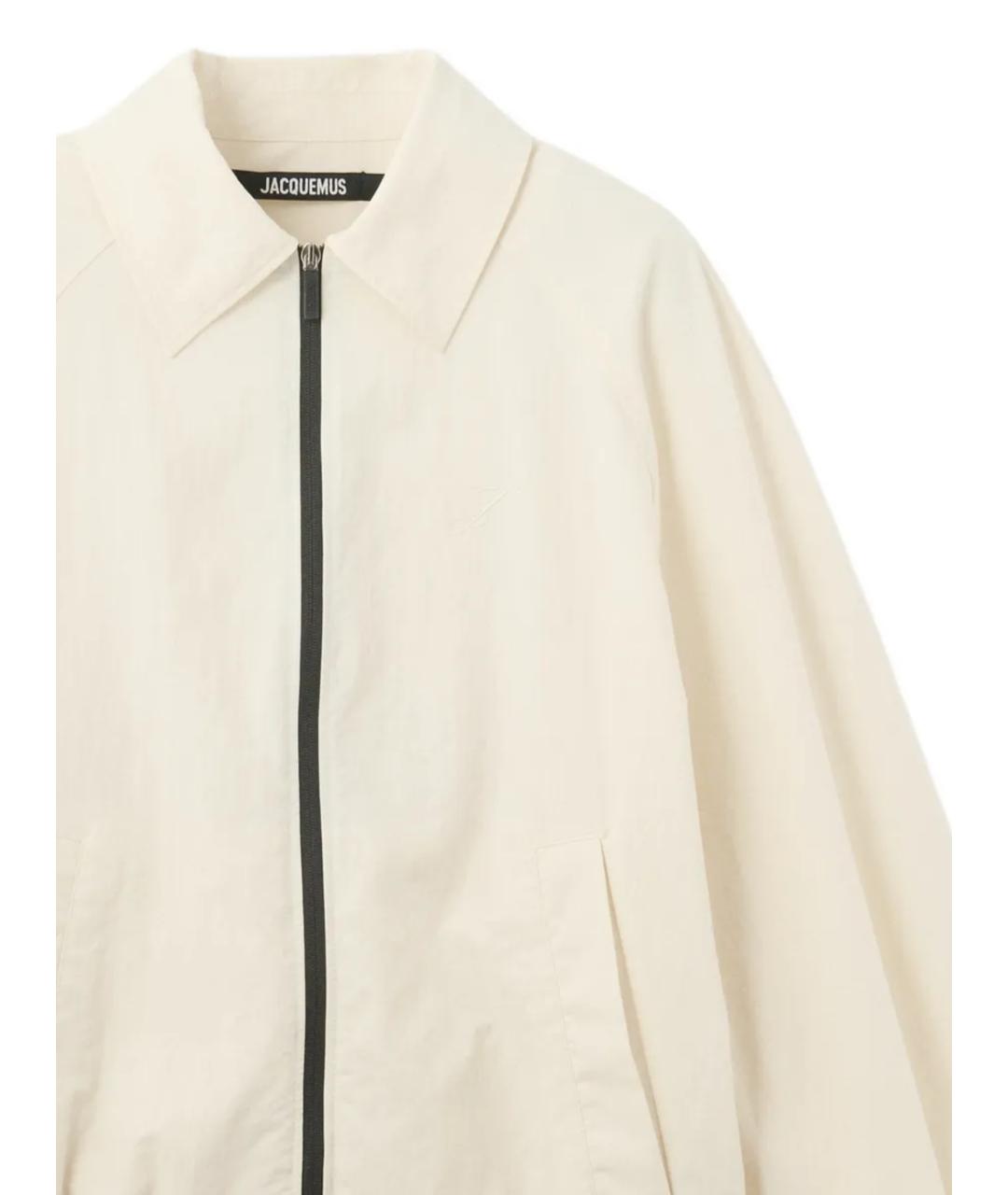 JACQUEMUS Белая полиамидовая куртка, фото 2