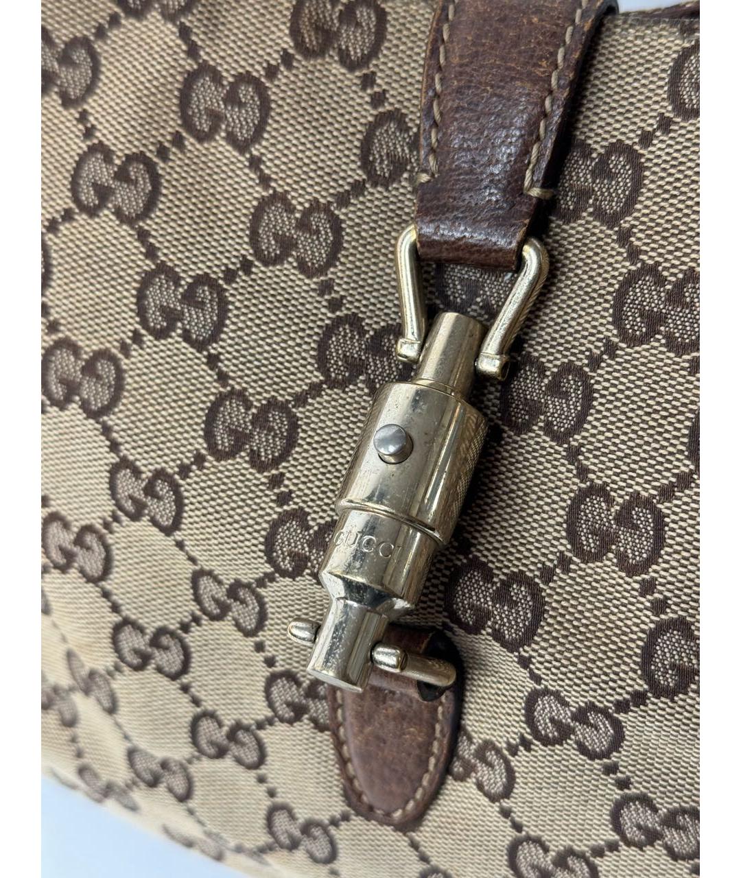 GUCCI Бежевая сумка с короткими ручками, фото 7