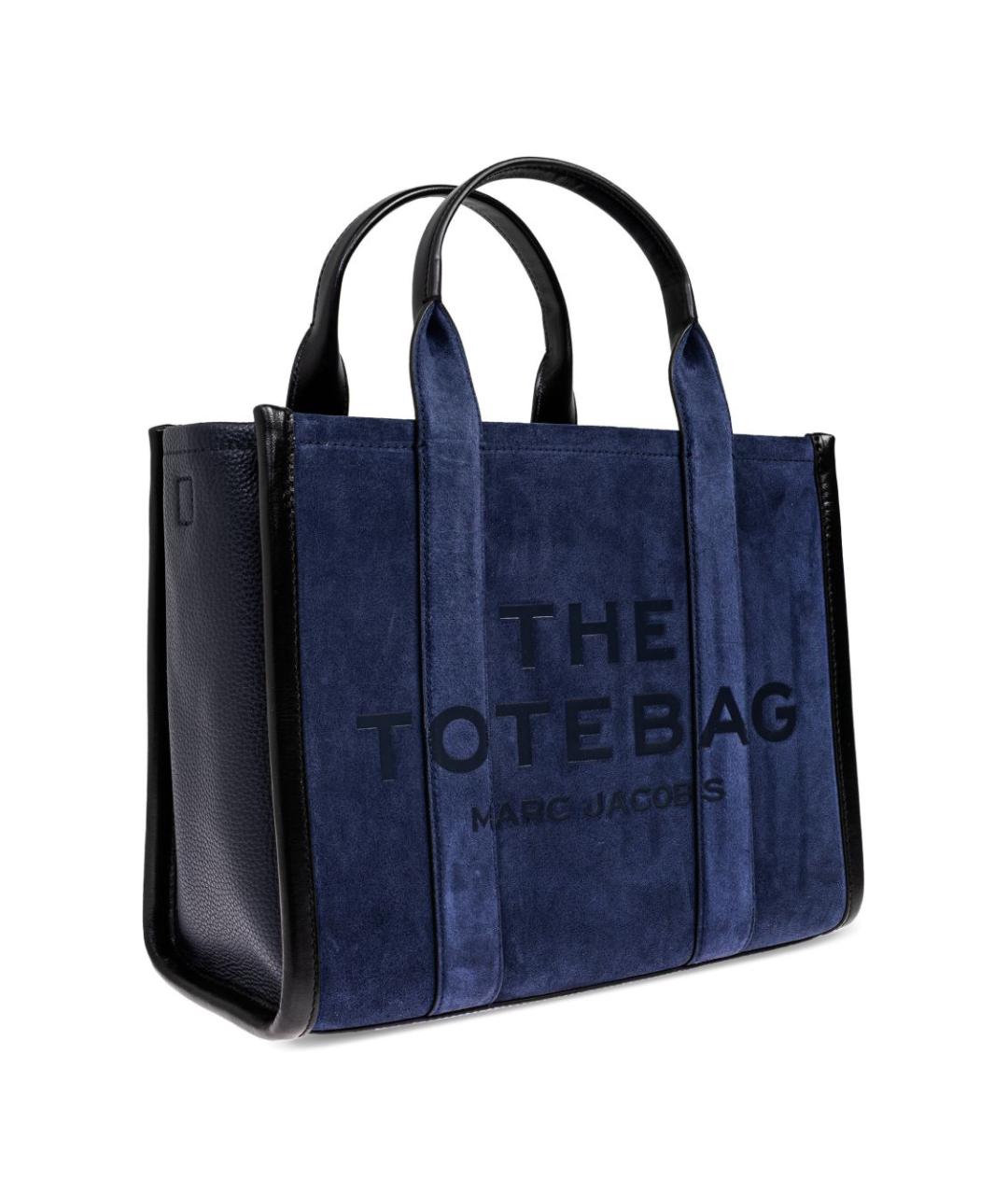 MARC JACOBS Синяя замшевая сумка тоут, фото 2