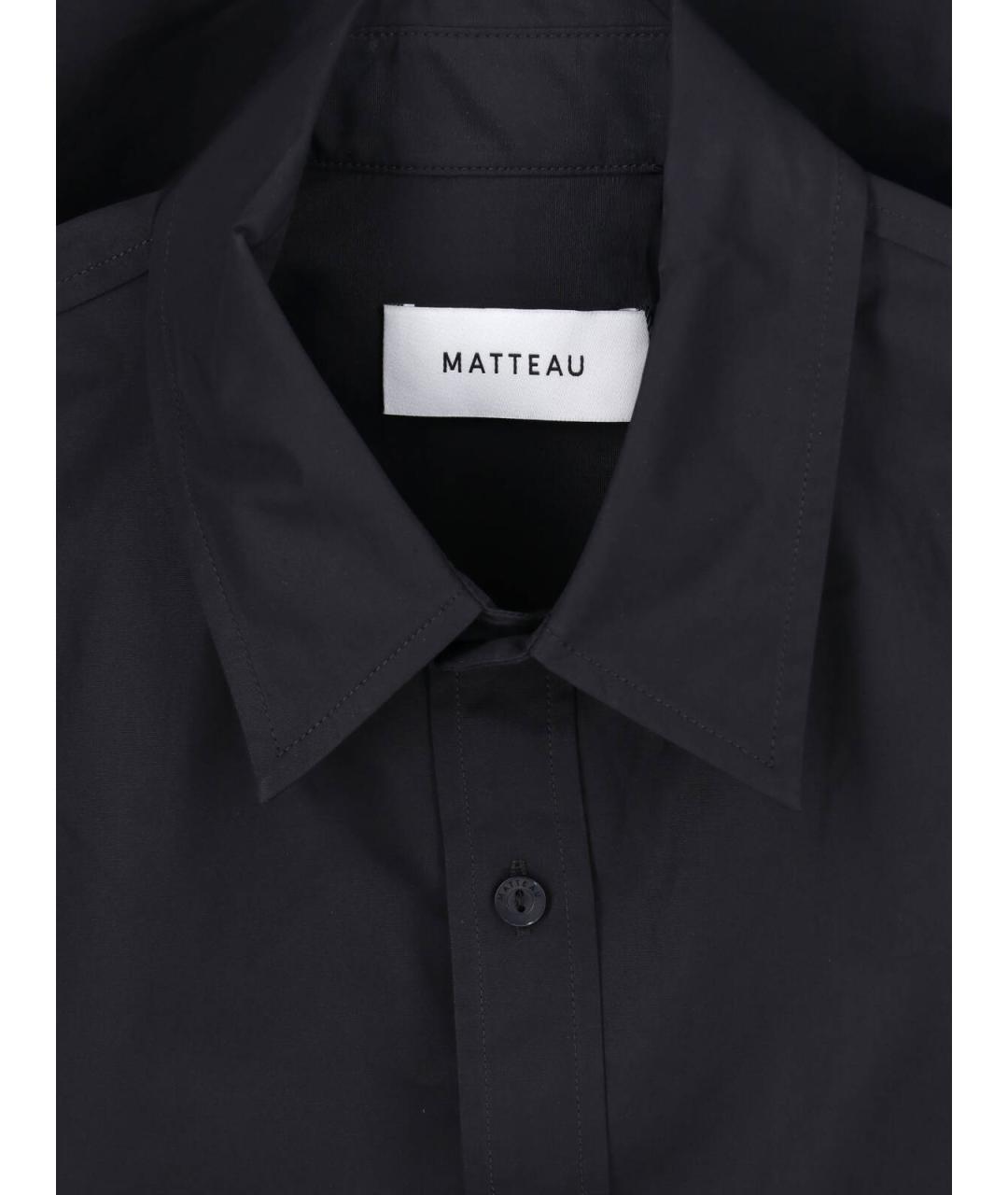 MATTEAU Черная рубашка, фото 3