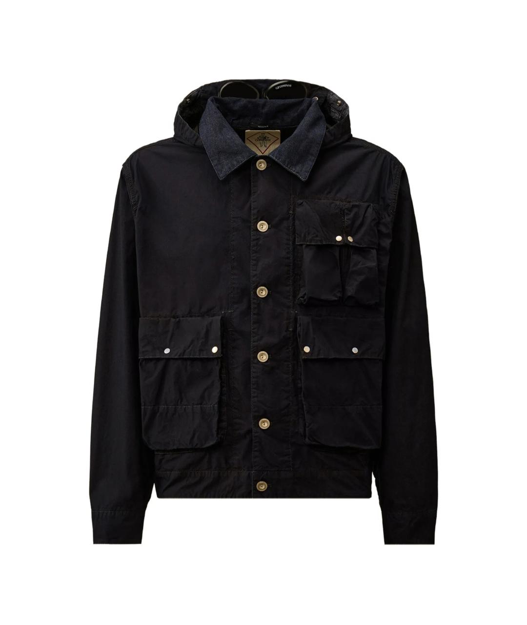 CP COMPANY Синяя хлопковая куртка, фото 1