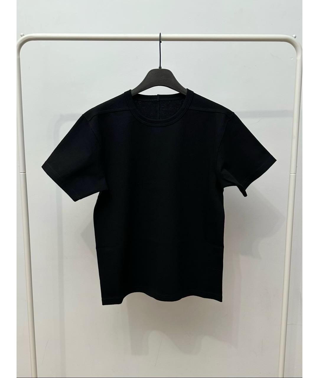 RICK OWENS DRKSHDW Черная хлопковая футболка, фото 5