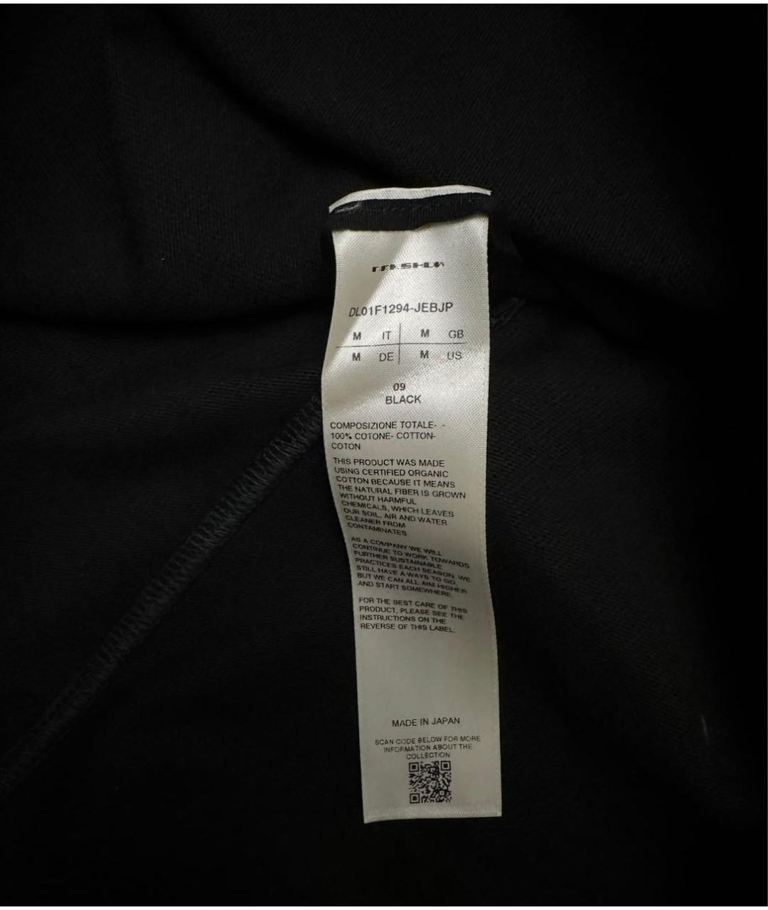 RICK OWENS DRKSHDW Черная хлопковая футболка, фото 3