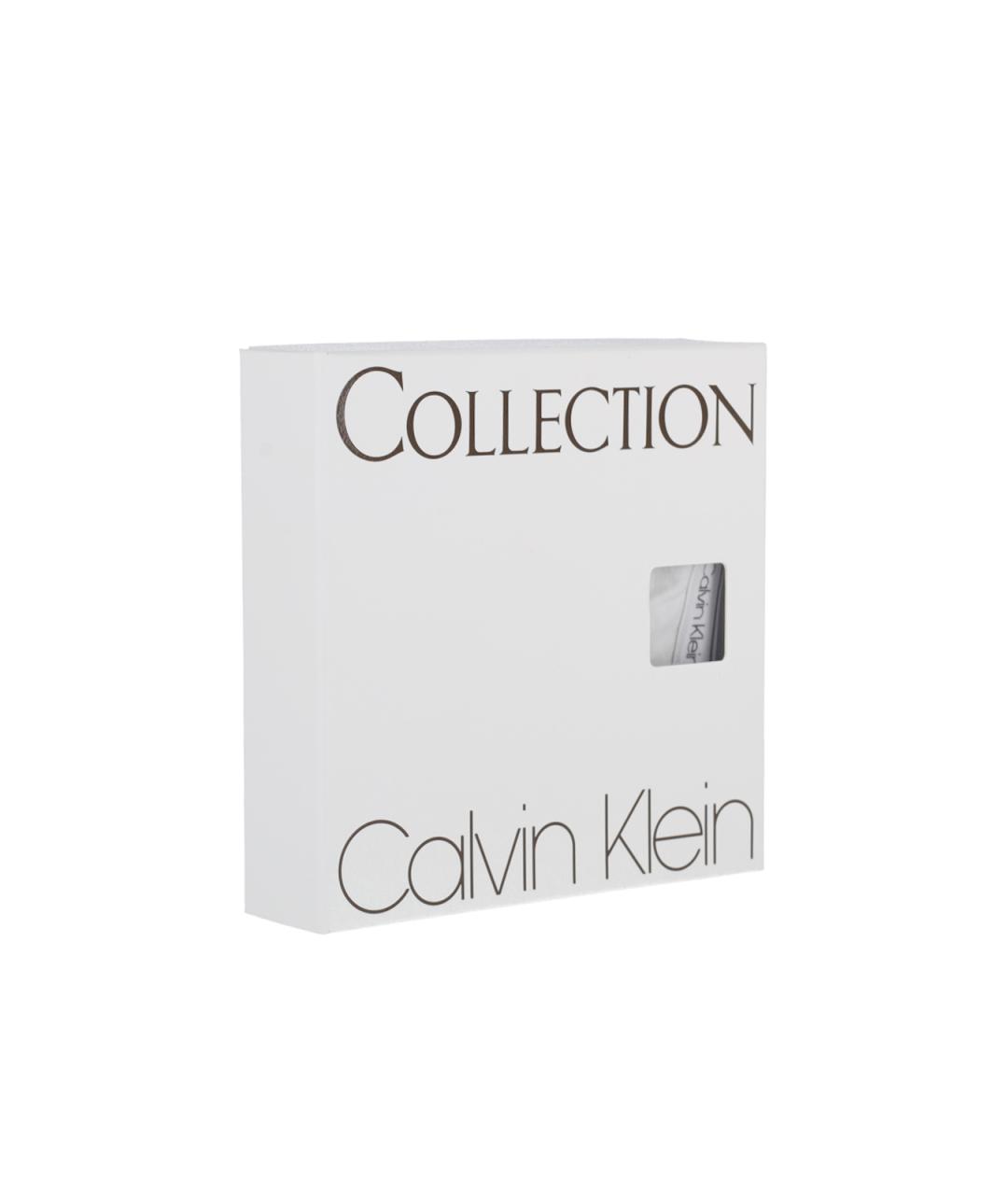CALVIN KLEIN Белые хлопковые леггинсы и велосипедки, фото 5