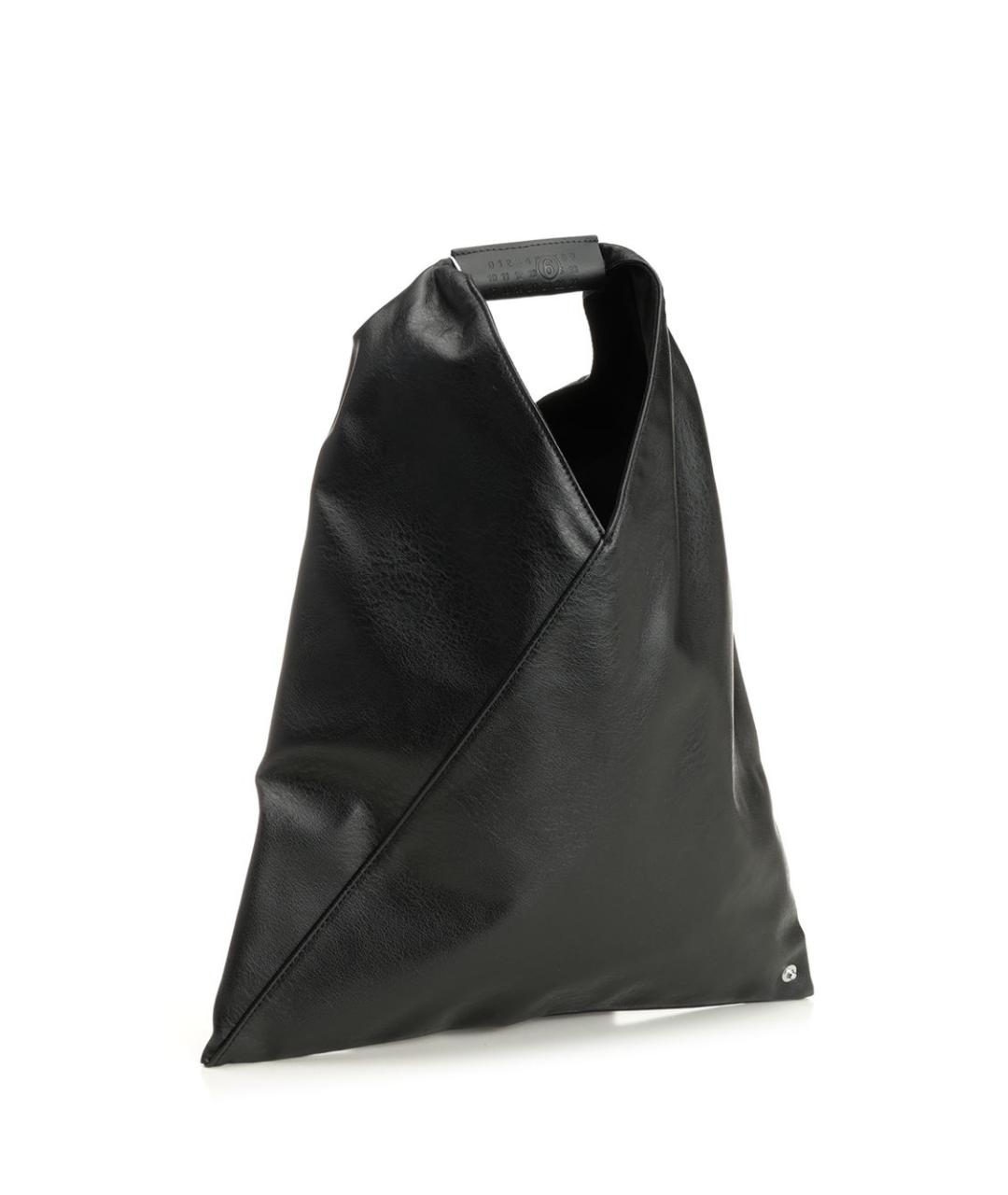 MM6 MAISON MARGIELA Черная сумка тоут, фото 3