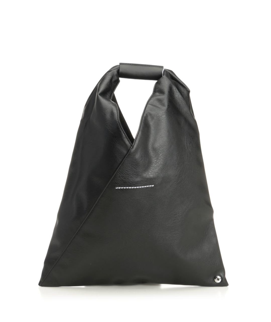 MM6 MAISON MARGIELA Черная сумка тоут, фото 4