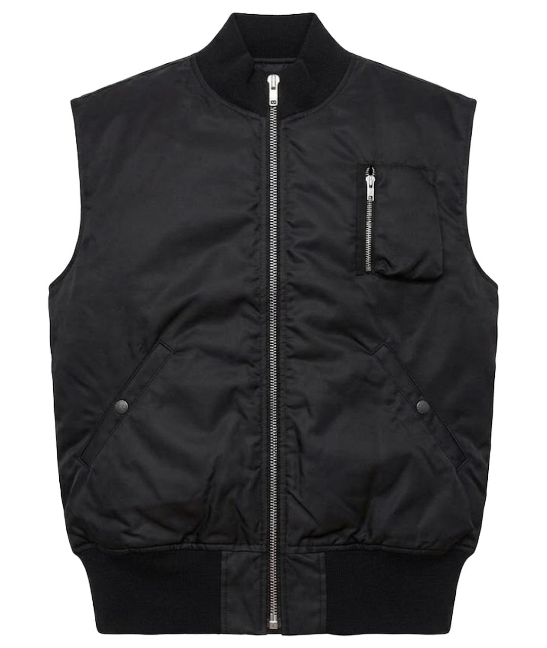 RICK OWENS DRKSHDW Черный жилет, фото 1